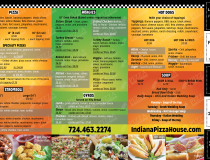 Pizza House menu